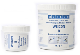 WEICON В (0,5 кг) Металлополимер с наполнением из стали