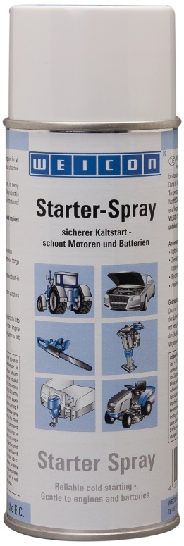 Спрей для быстрого старта двигателя Weicon STARTER Spray (400 мл)